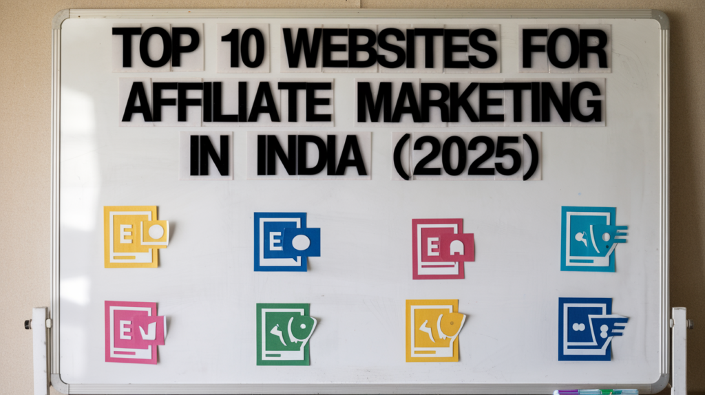 India me Affiliate Marketing ke liye Top 10 Websites (2025)